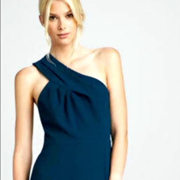 tory burch one shoulder dress One-Shoulder Belted Cotton Dress: Women's Clothing | Dresses